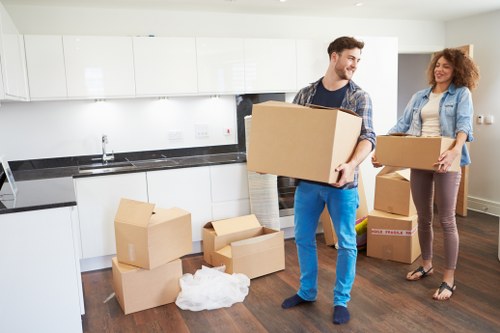 Different box types and protective packing supplies for local moving needs