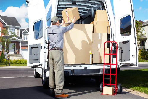 Small office relocation and van loading service in Southfields