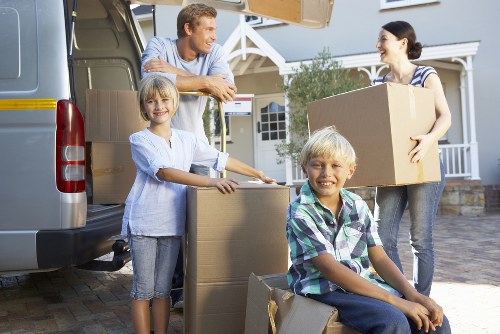 Safe loading of a grand piano for transport in southwest London