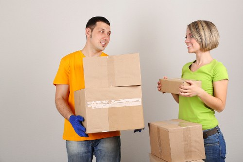 Efficient man and van transport service in Southfields